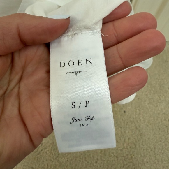 DÔEN June top in Salt, Small - Picture 6 of 7